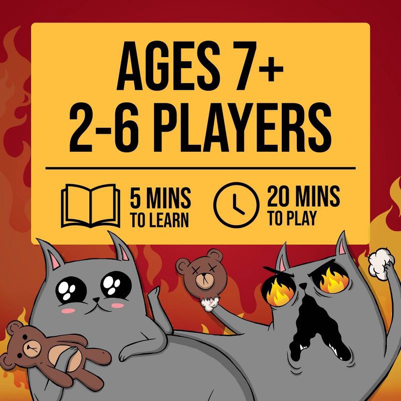 slide 9 of 9, Exploding Kittens: The Board Game, 1 ct