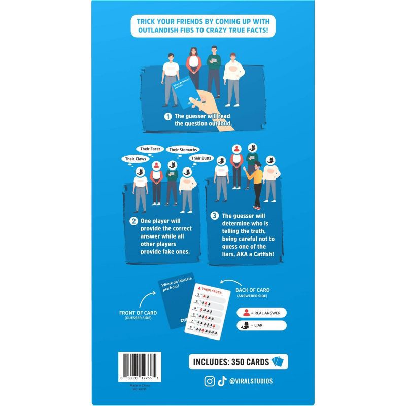 slide 2 of 10, Viral Studios Catfished Board Game, 1 ct