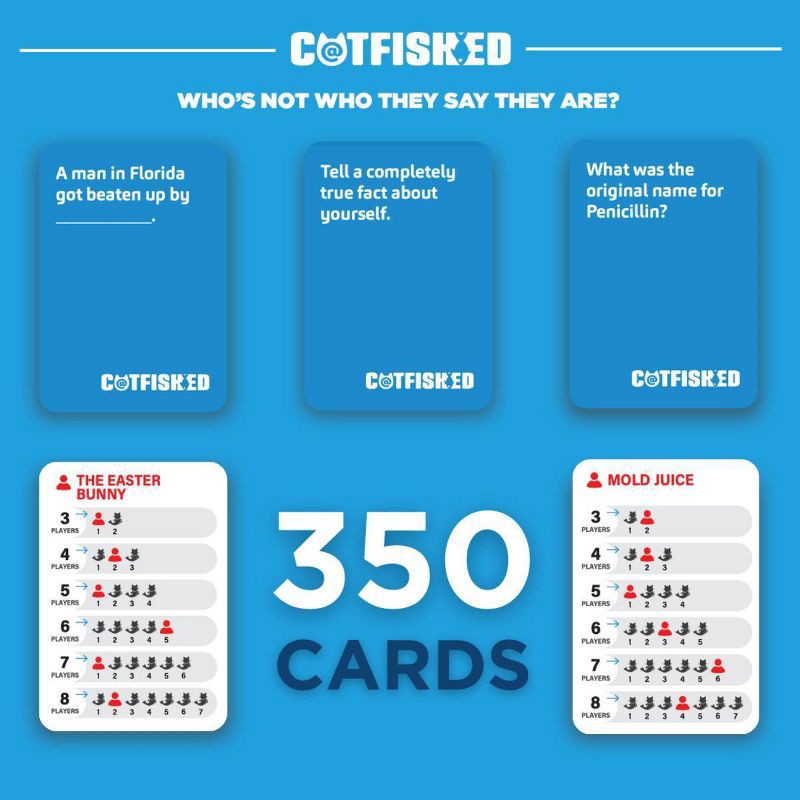 slide 4 of 10, Viral Studios Catfished Board Game, 1 ct