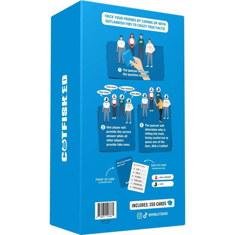 slide 5 of 10, Viral Studios Catfished Board Game, 1 ct