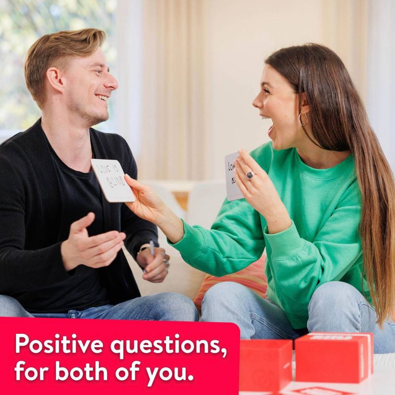 slide 5 of 5, The World Game HONEY, Answer Me This - Couples Game: Emotional Development, 30 Min Play, Party Style, 2-6 Players, 1 ct