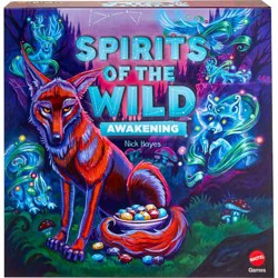Mattel Spirits of the Wild: Awakening Relaxing, Light Strategy Board Game with Beautiful Art for 2 Players