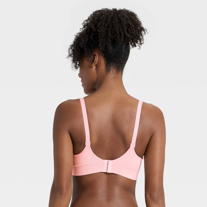 slide 2 of 6, Women's Nursing Lightly Lined Seamless Bralette - Auden™ Blush S, 1 ct