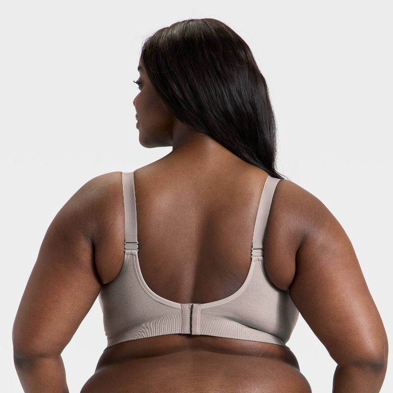 slide 2 of 6, Women's Nursing Lightly Lined Seamless Bralette - Auden™ Heathered Gray M, 1 ct