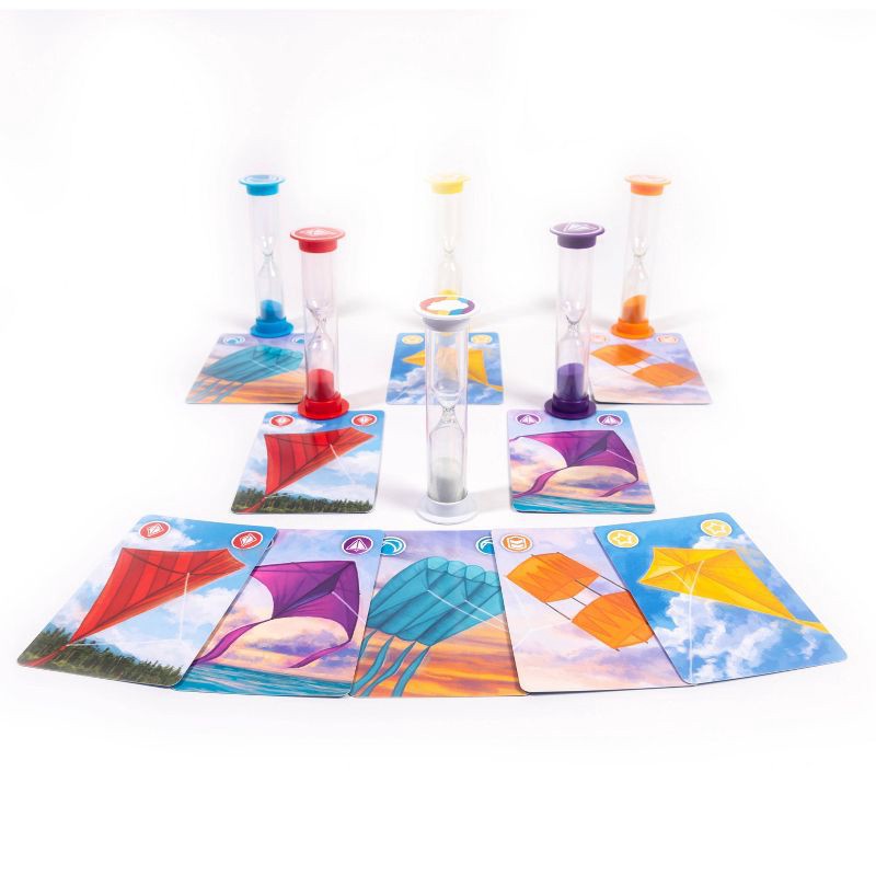 slide 4 of 5, Floodgate Games Kites: Fast-Paced Social Skills Card Party for 2-6 Players, 1 ct