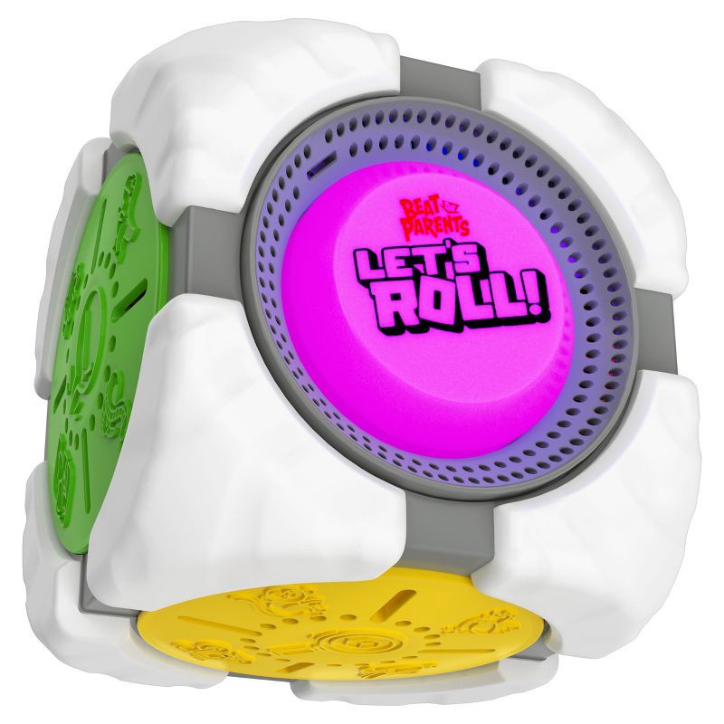 slide 6 of 6, Spin Master Games Beat the Parents Let's Roll! 6-in-1 Electronic Game Cube, 1 ct