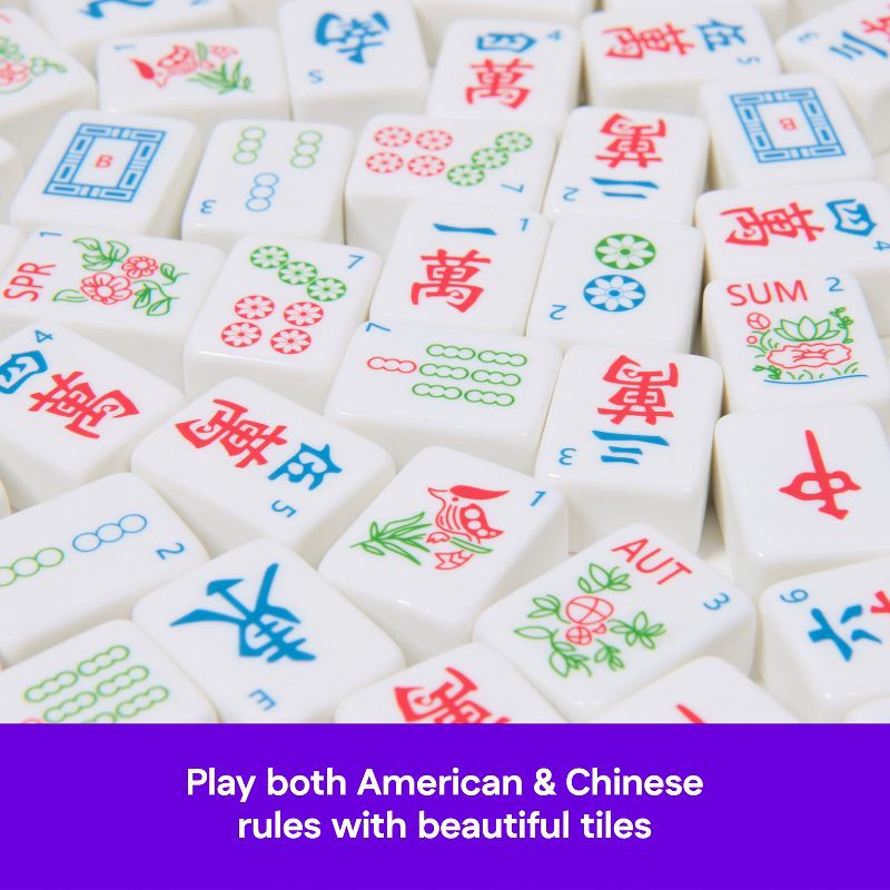 slide 3 of 4, Spinmaster Game Gallery Mahjong Board Game, 1 ct