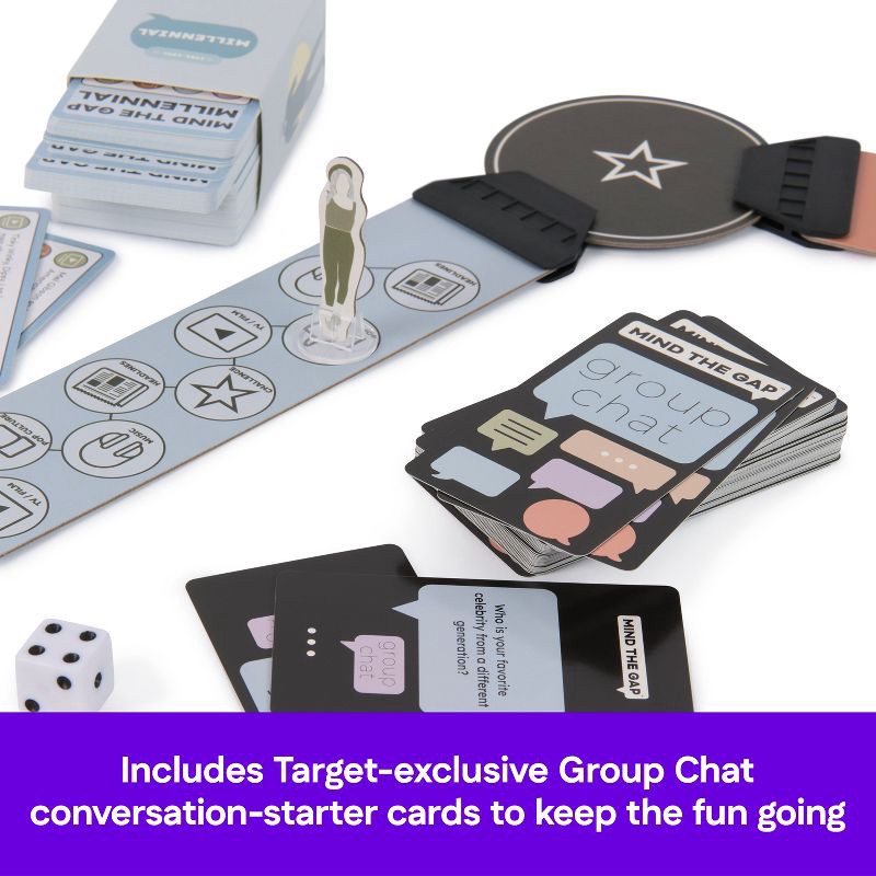 slide 3 of 8, SolidRoots Spin Master Games Mind the Gap Connections Board Game, 1 ct