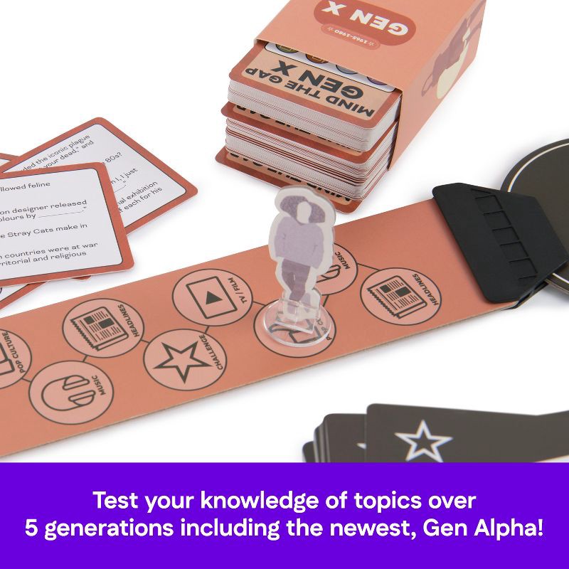 slide 5 of 8, SolidRoots Spin Master Games Mind the Gap Connections Board Game, 1 ct