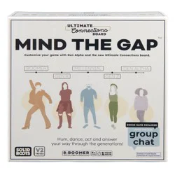 SolidRoots Spin Master Games Mind the Gap Connections Board Game