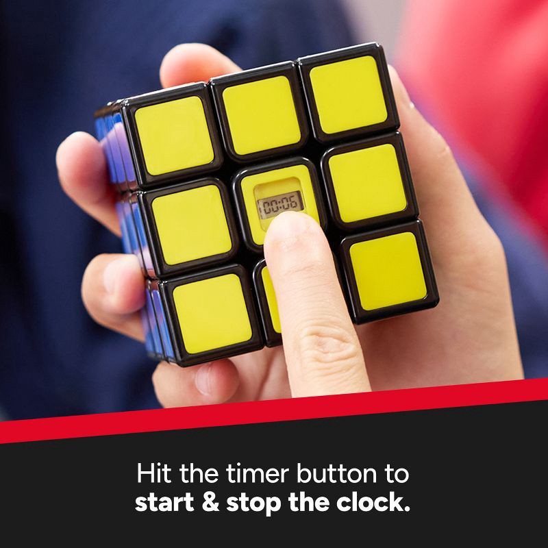 slide 8 of 11, Rubik's Timer 3x3 Cube, 1 ct