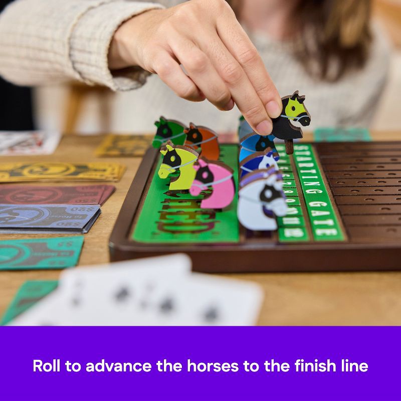 slide 2 of 8, Spin Master Games Game Gallery Horse Racing Game, 1 ct