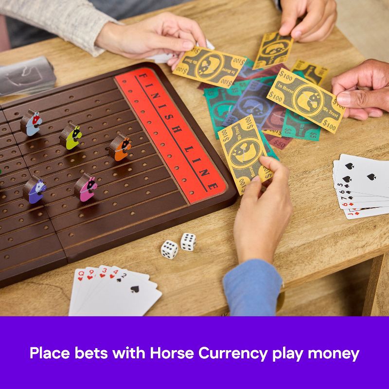 slide 3 of 8, Spin Master Games Game Gallery Horse Racing Game, 1 ct