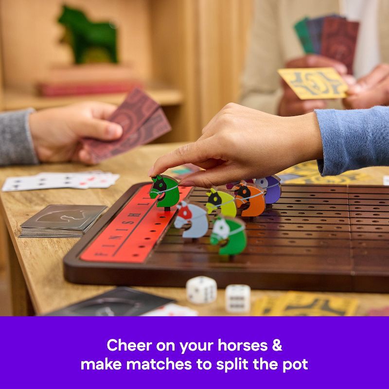 slide 4 of 8, Spin Master Games Game Gallery Horse Racing Game, 1 ct