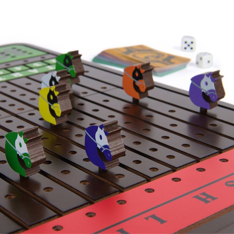 slide 8 of 8, Spin Master Games Game Gallery Horse Racing Game, 1 ct