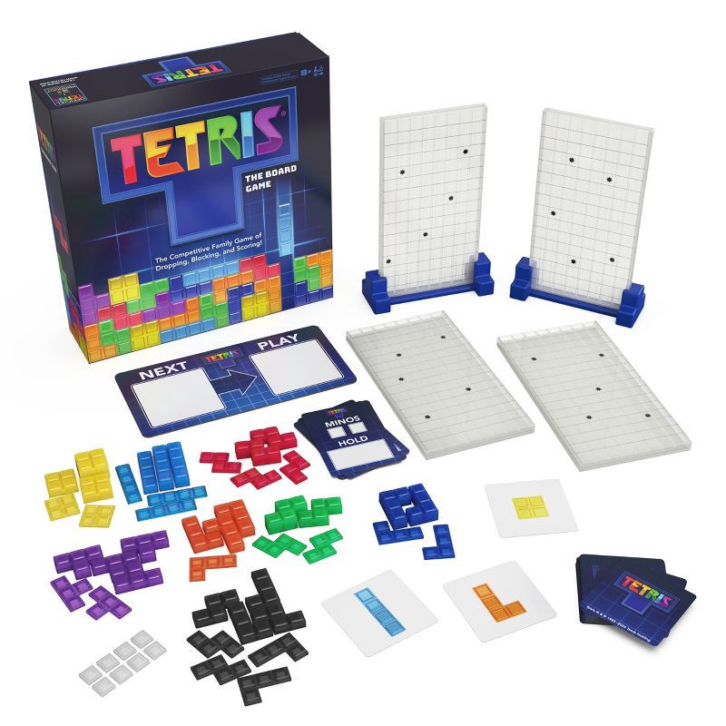 slide 5 of 7, Spin Master Games Tetris: The Board Game Head-to-Head Puzzle Challenge Game, 1 ct