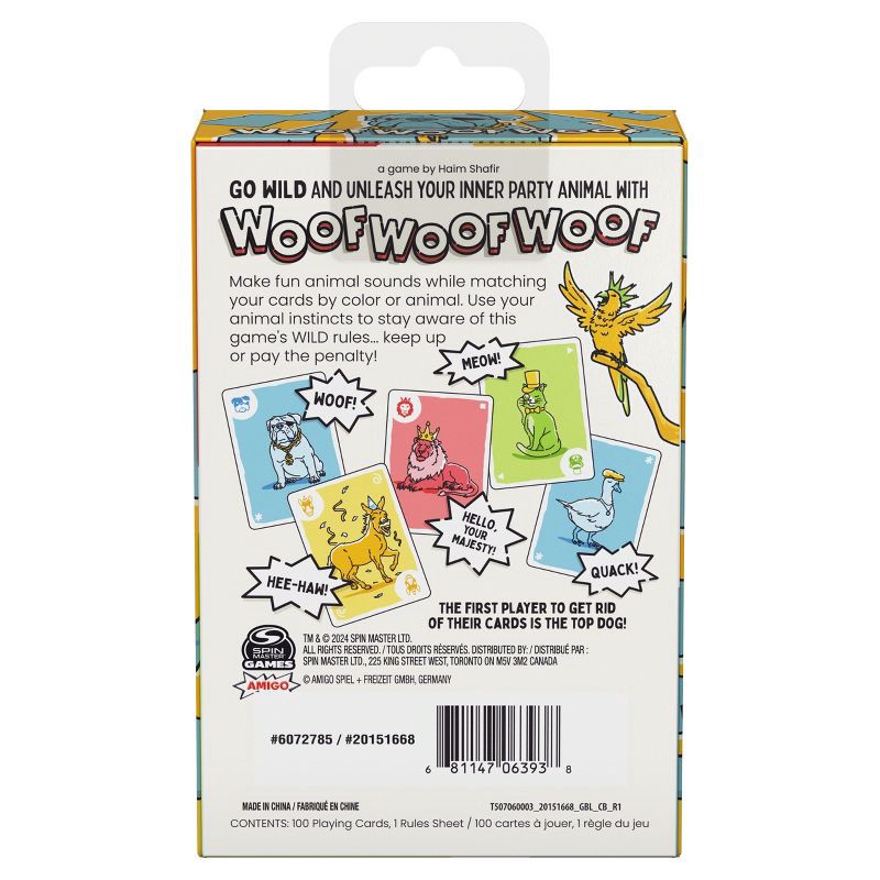 slide 4 of 12, Spin Master Games Woof Woof Woof Card Game, 1 ct