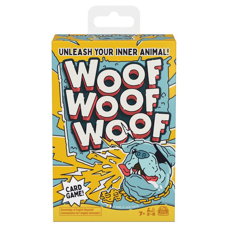 slide 1 of 12, Spin Master Games Woof Woof Woof Card Game, 1 ct