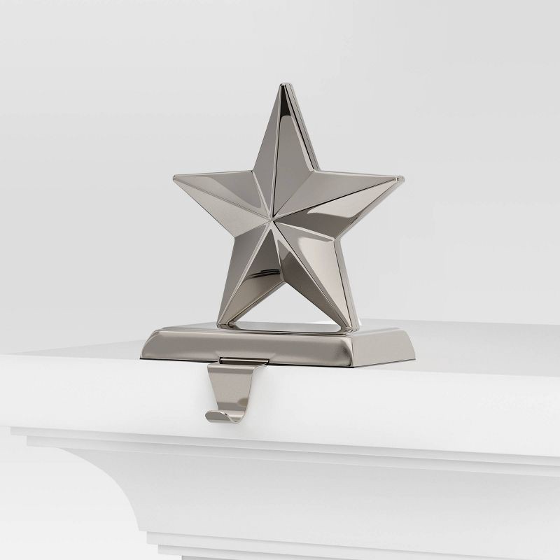 slide 3 of 4, Christmas Star Stocking Holder - Wondershop™, 1 ct