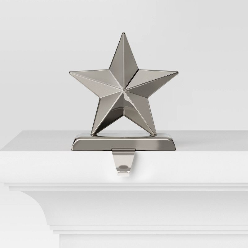 slide 1 of 4, Christmas Star Stocking Holder - Wondershop™, 1 ct