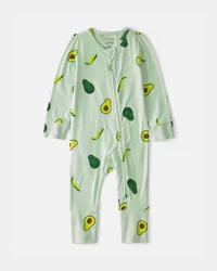 Carter's Baby Avocado PurelySoft Sleep & Play Pajama - Green NB