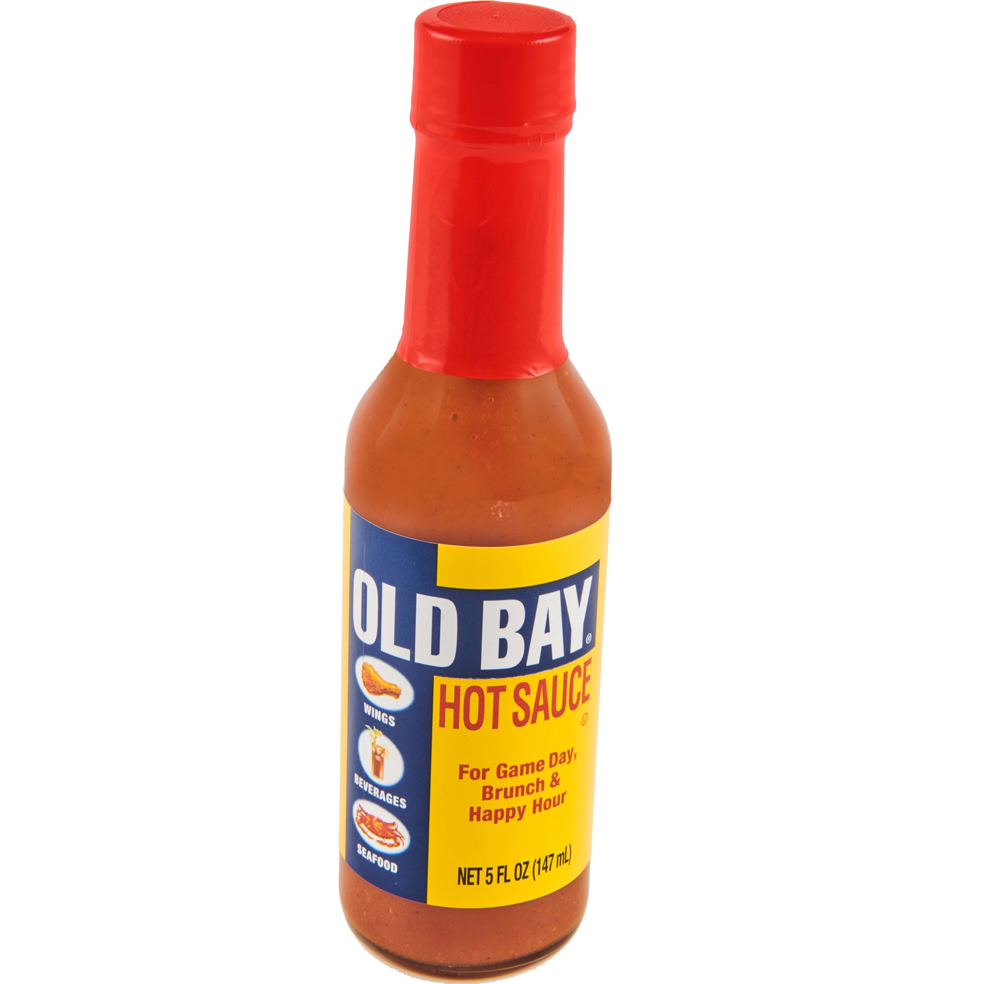 slide 1 of 7, Old Bay Hot Sauce, 5 oz, 5 oz