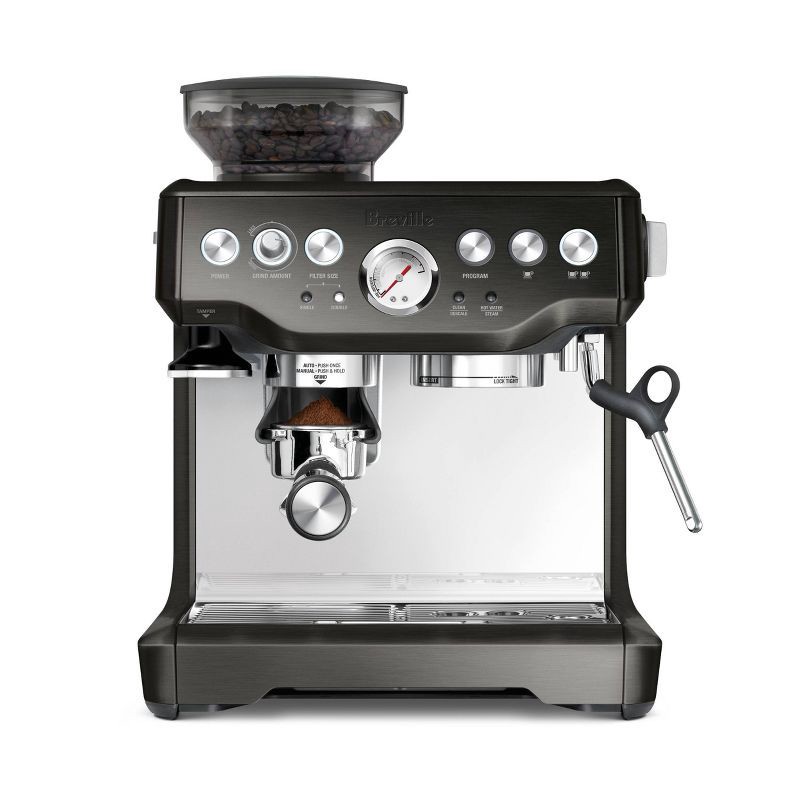 slide 2 of 7, Breville Barista Express Espresso Machine Black Stainless Steel - Hearth & Hand™ with Magnolia, 1 ct