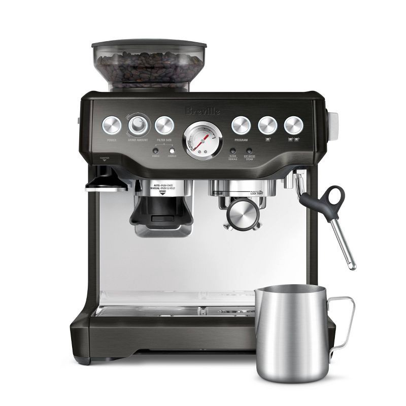 slide 4 of 7, Breville Barista Express Espresso Machine Black Stainless Steel - Hearth & Hand™ with Magnolia, 1 ct