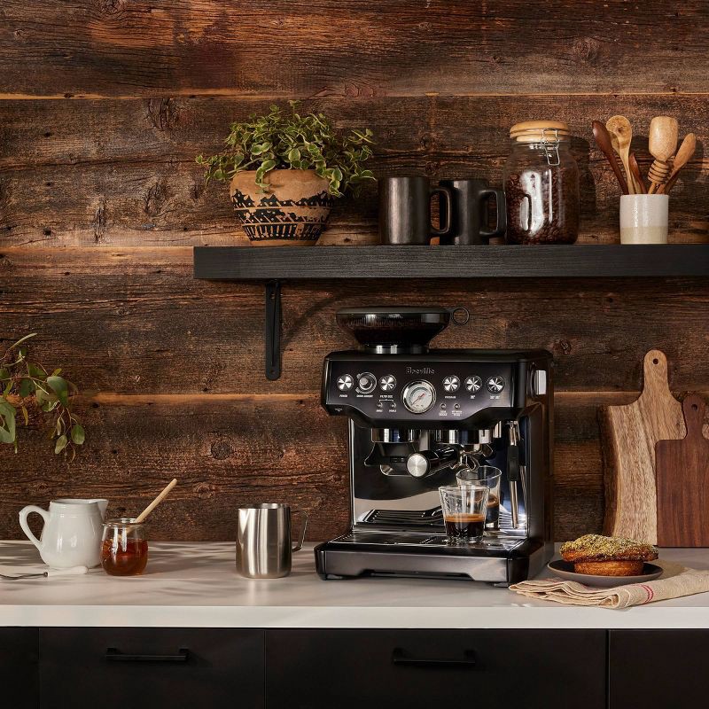 slide 7 of 7, Breville Barista Express Espresso Machine Black Stainless Steel - Hearth & Hand™ with Magnolia, 1 ct