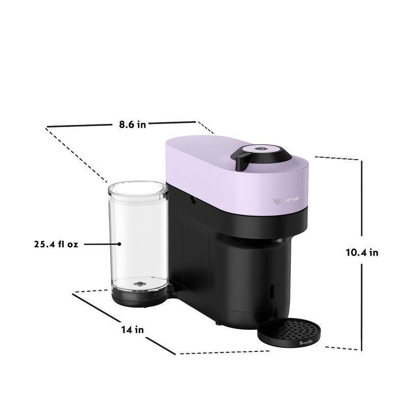 slide 2 of 11, Nespresso Vertuo Pop+ Espresso Maker Lilac, 1 ct