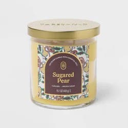 2 Wick 15.1oz Lidded Jar Candle Sugared Pear - Threshold™