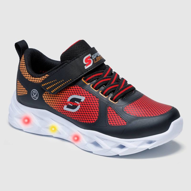 slide 1 of 5, S Sport By Skechers Kids' Mason Sneakers - Red 13, 1 ct