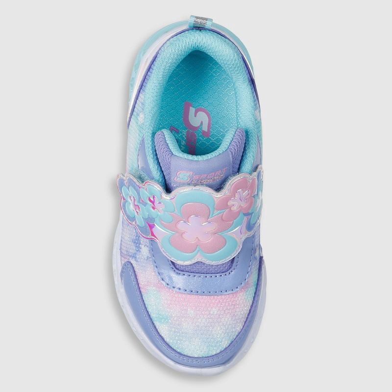 slide 3 of 5, S Sport By Skechers Toddler Leah Sneakers - Purple 6T, 1 ct