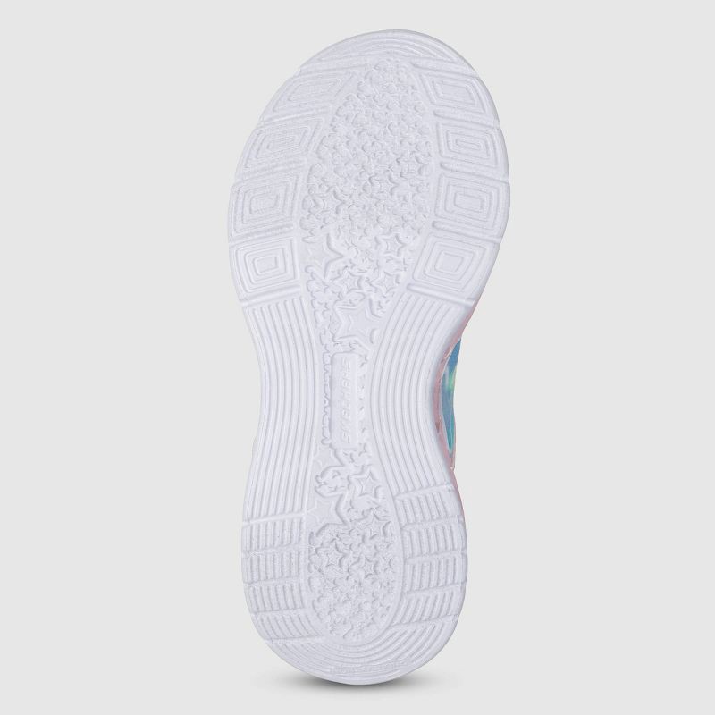 slide 4 of 5, S Sport By Skechers Girls' Bree Sneakers - Silver 5, 1 ct