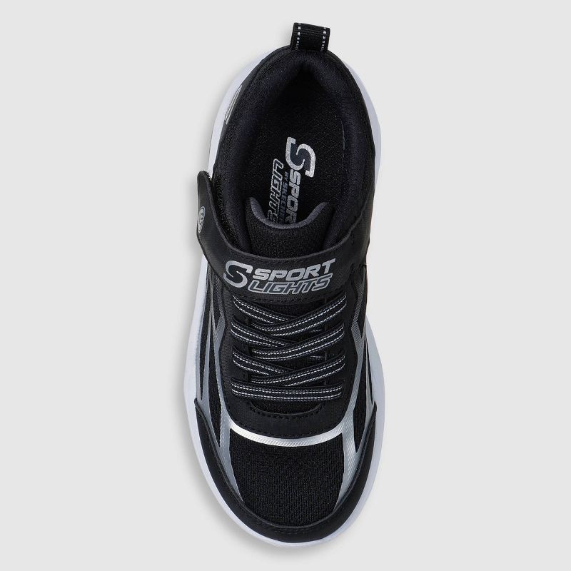 slide 3 of 5, S Sport By Skechers Boys' Hudson Sneakers - Black 2, 1 ct