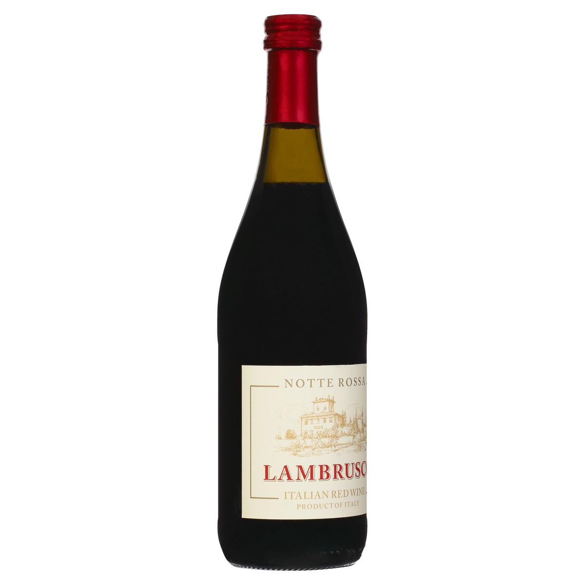 slide 2 of 11, Notte Rossa Lambrusco Italian Red Wine, 750 ml