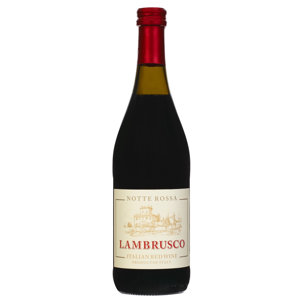 slide 3 of 11, Notte Rossa Lambrusco Italian Red Wine, 750 ml