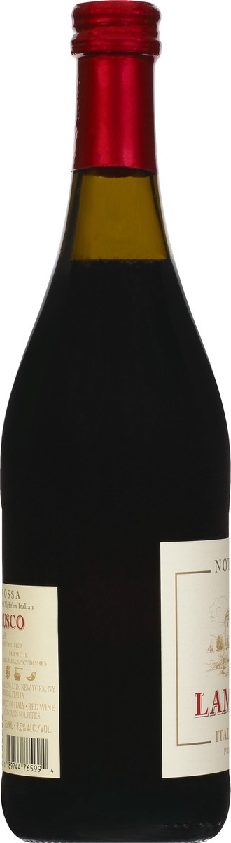 slide 6 of 11, Notte Rossa Lambrusco Italian Red Wine, 750 ml
