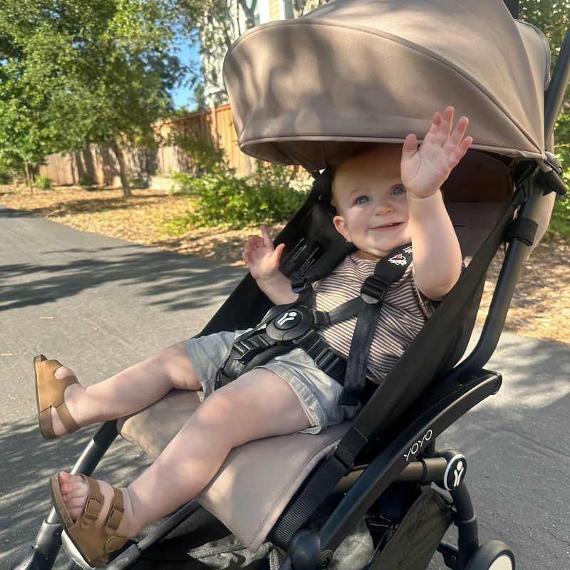 slide 5 of 11, Stokke YOYO³ Stroller Lightweight & Compact Carry-On Compatible - Black Taupe - 6m+, 1 ct