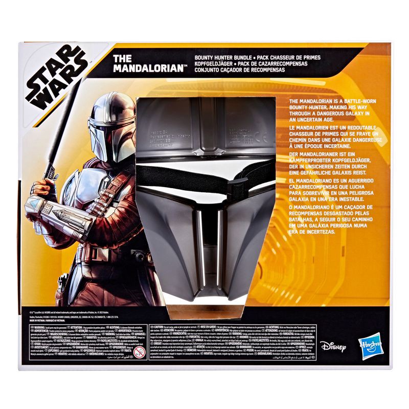 slide 5 of 5, Star Wars The Mandalorian Bounty Hunter Bundle, Darksaber, Mask & Action Figure, Halloween Costume Accessory, 1 ct