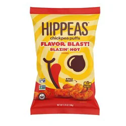 Hippeas Flavor Blast Blazin Hot Puffs - 3.75oz