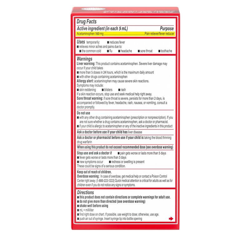 slide 2 of 8, Tylenol Infants Simple Measure Pain Reliever Acetaminophen Liquid - Cherry - 1 fl oz, 1 fl oz