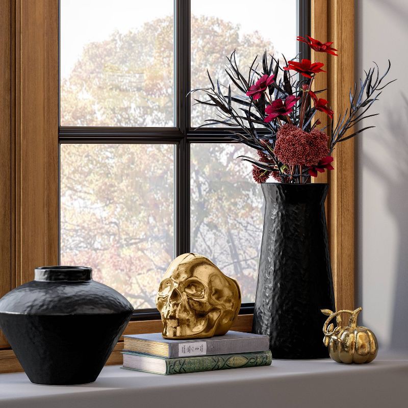 slide 2 of 3, Small Modern Vase Black - Threshold™, 1 ct