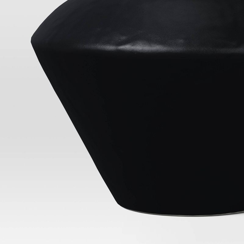 slide 3 of 3, Small Modern Vase Black - Threshold™, 1 ct