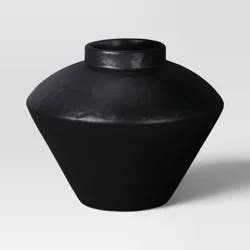 Small Modern Vase Black - Threshold™