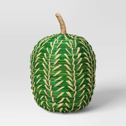 Tall Patterned Woven Pumpkin Green - Threshold™