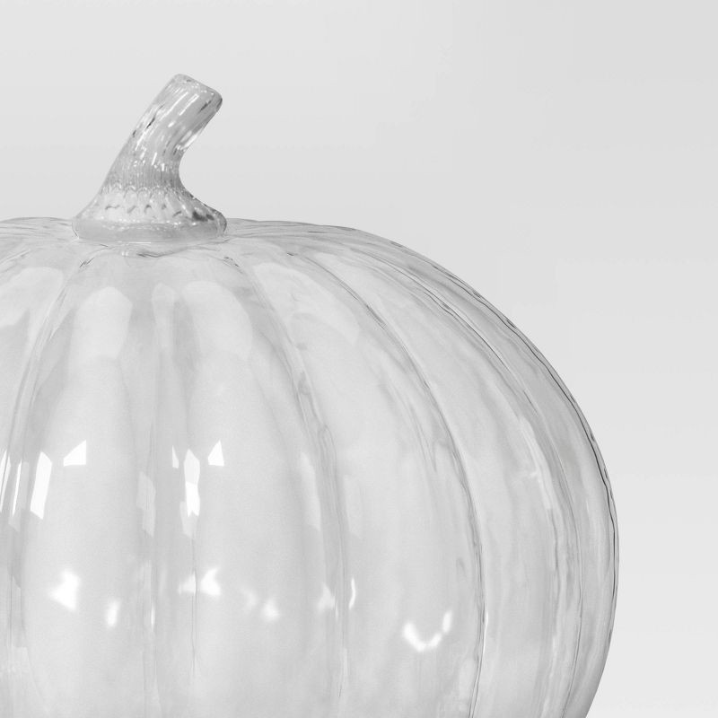 slide 2 of 3, Tall Glass Pumpkin Champagne - Threshold™, 1 ct