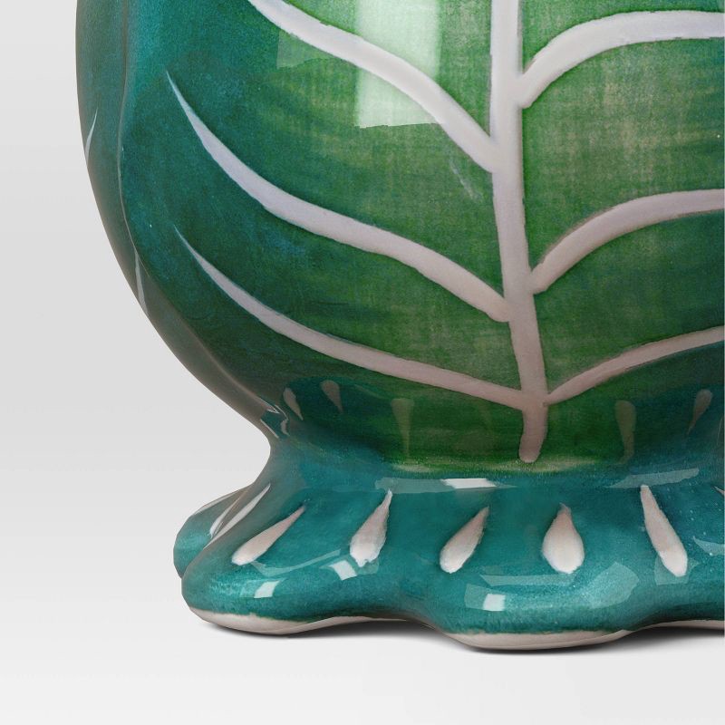 slide 3 of 3, Cabbage Vase Green - Threshold™, 1 ct