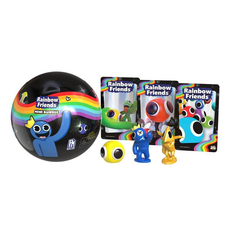 slide 2 of 4, Rainbow Friends Mini Bundle Action Figure Playset: 5-Piece PVC & ABS Figures Set, 1 ct