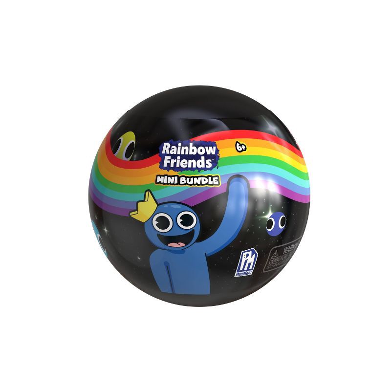slide 1 of 4, Rainbow Friends Mini Bundle Action Figure Playset: 5-Piece PVC & ABS Figures Set, 1 ct